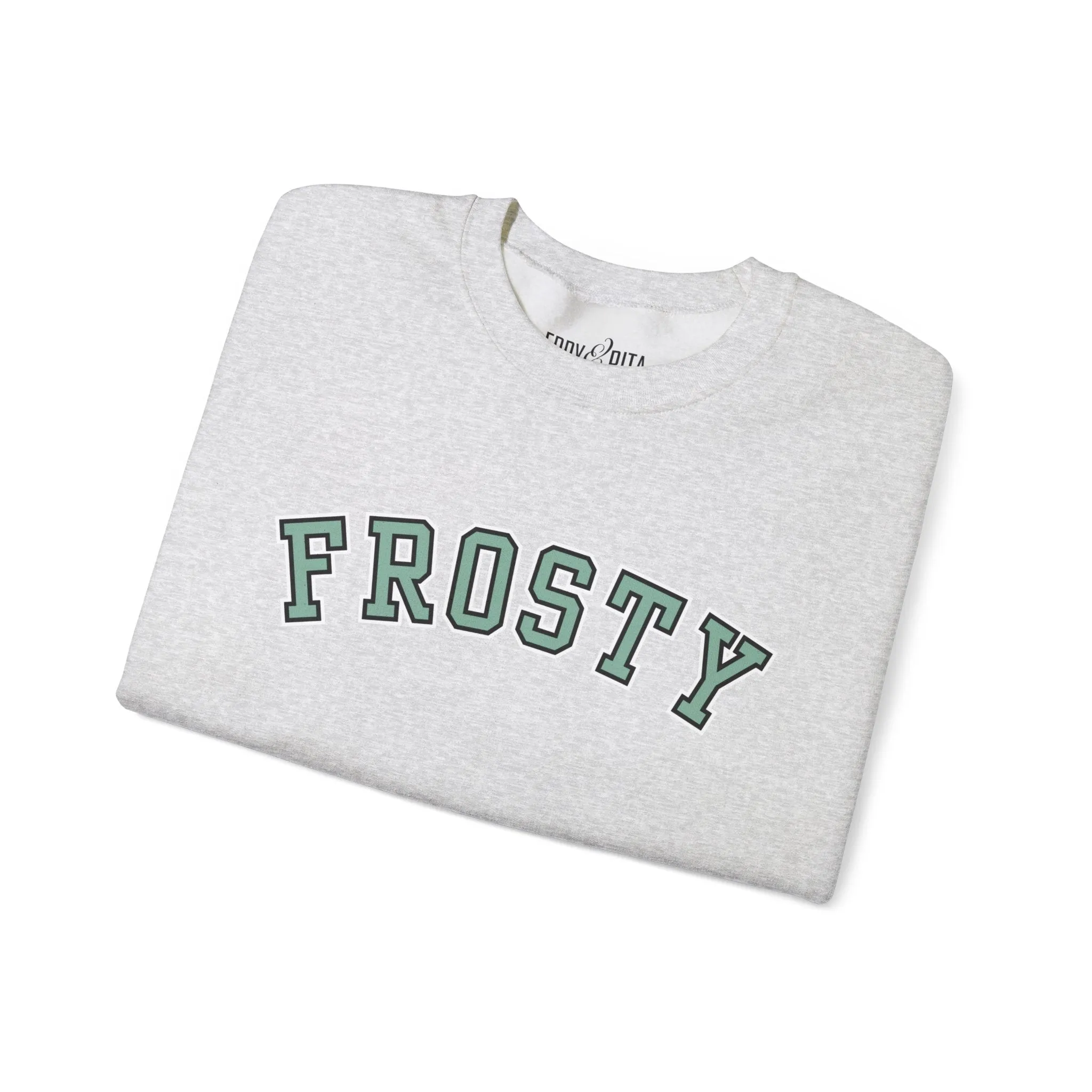Frosty Elegance Trendy Women's Sweatshirt Collection - Embrace Cozy Comfort