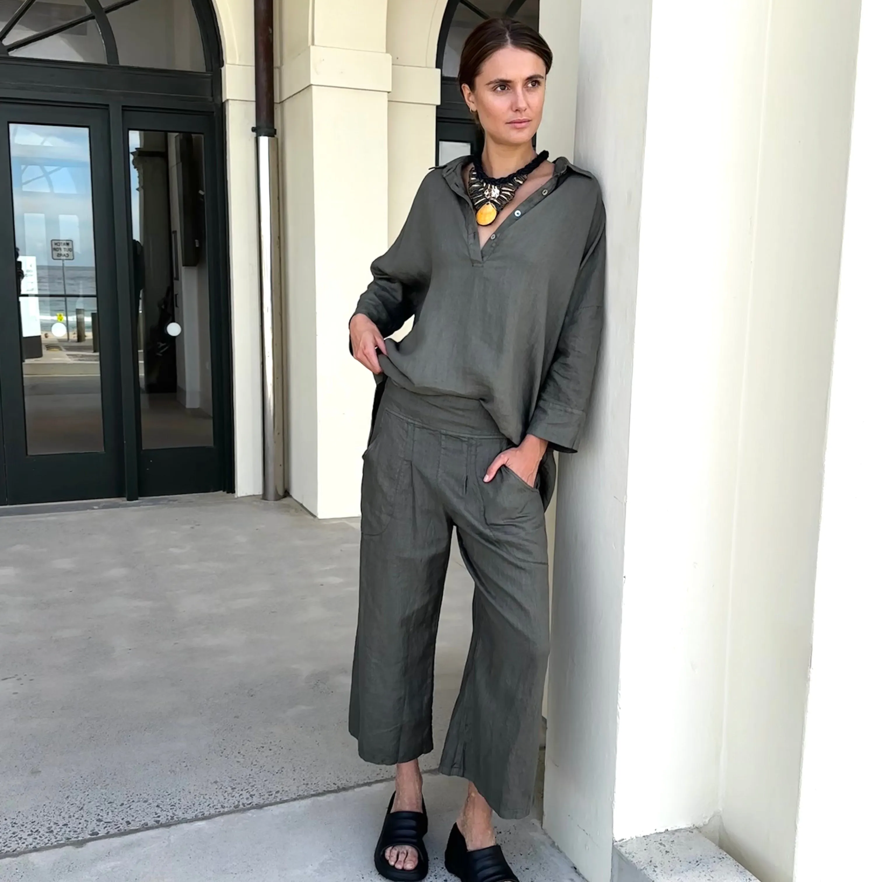 Linen Culottes