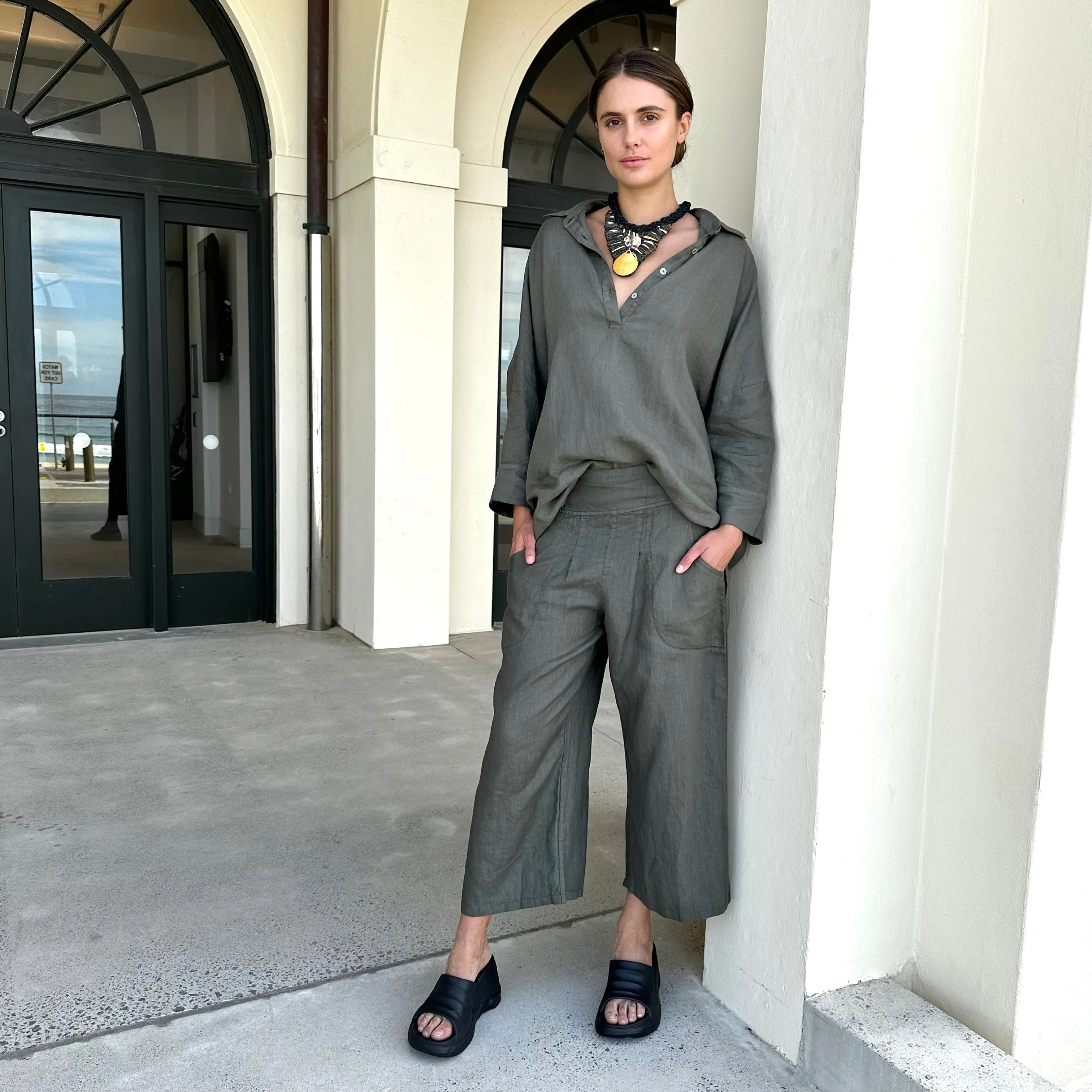 Linen Culottes